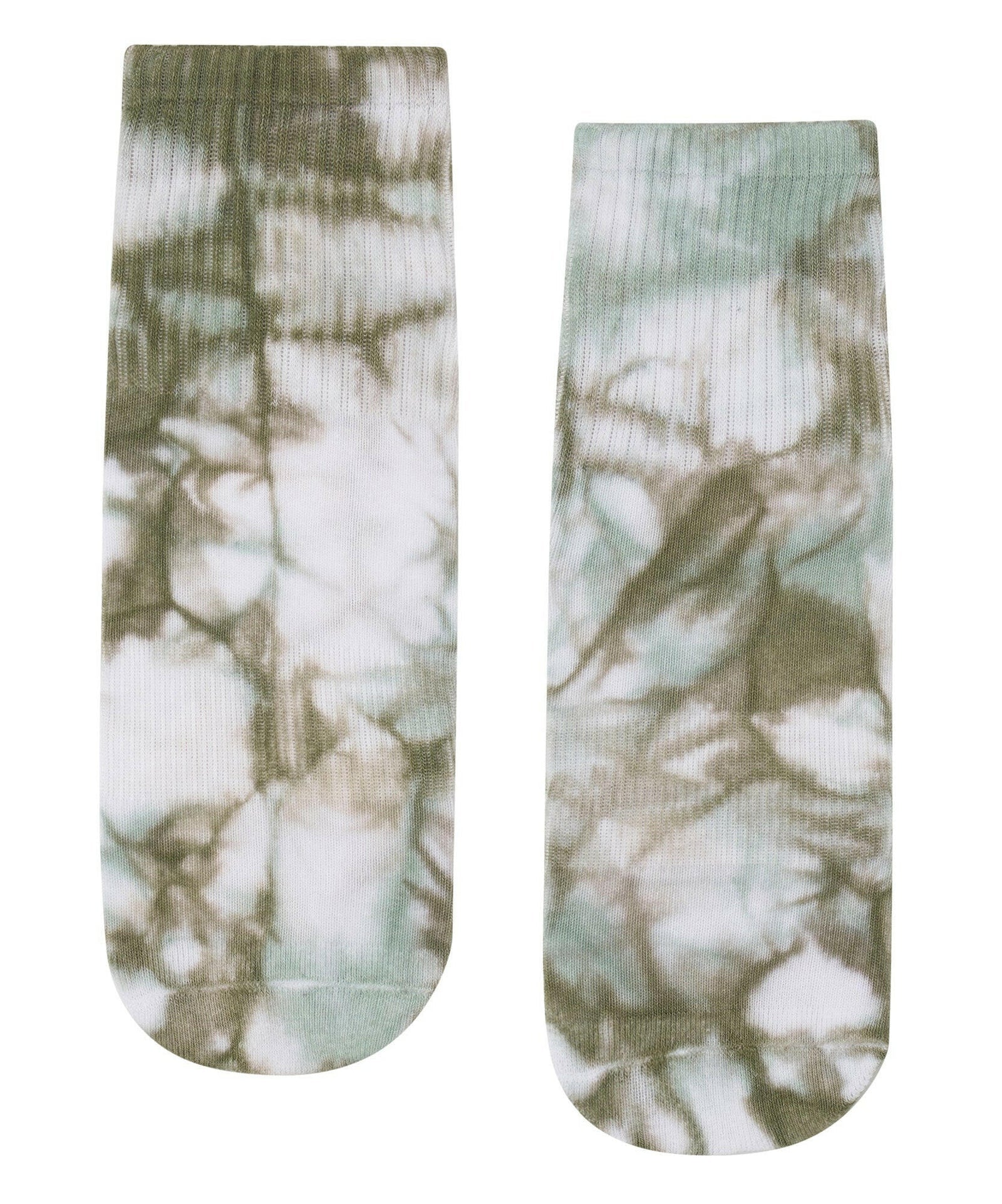 CREW NON SLIP GRIP SOCKS BLUE GUM TIE DIE