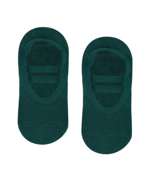 BALLET NON SLIP GRIP SOCKS FOREST GREEN