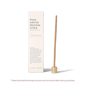 PALO SANTO HAND ROLLED INCENSE 7STICKS