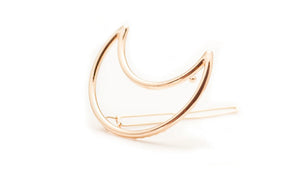 Crescent Moon Hair Clip