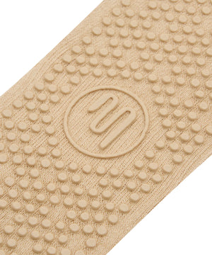 CLASSIC LOW RISE GRIP SOCKS ALMOND