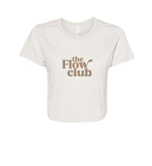 FLOW CLUB CROP TEE