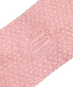 Scrunch Non Slip Grip Socks - Pink