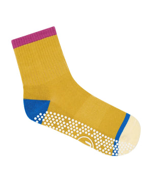 Crew Non Slip Grip Socks - Amber Artistry