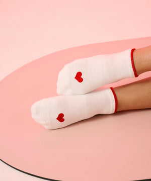 LOVE STRUCK LOW RISE GRIP SOCKS