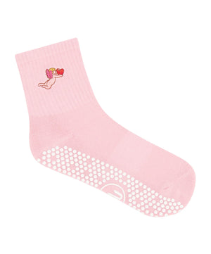 CUPID’S KISS CREW NON SLIP SOCKS