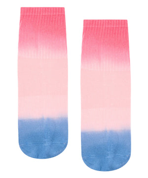 CREW NON SLIP GRIP SOCKS BERRY SORBET OMBRÉ