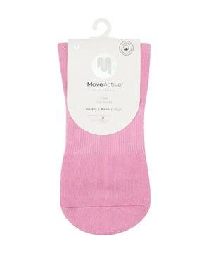 CREW NON SLIP GRIP SOCKS PINK GELATO