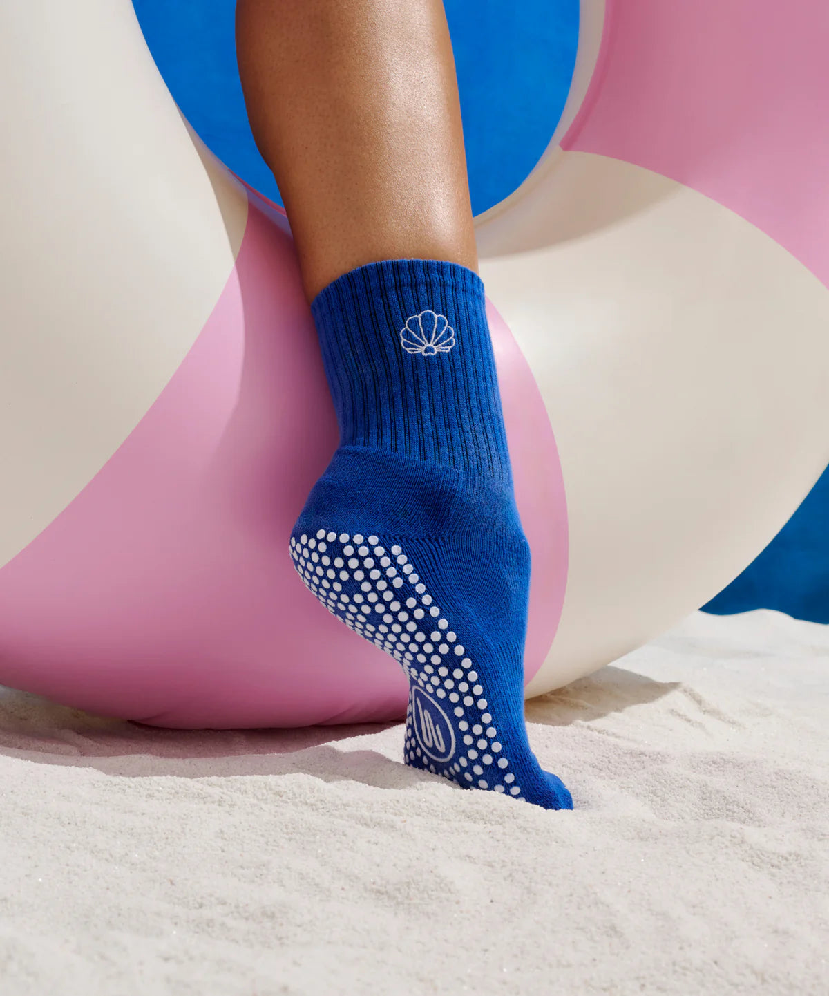 CREW NON SLIP GRIP SOCKS AMALFI SHELL