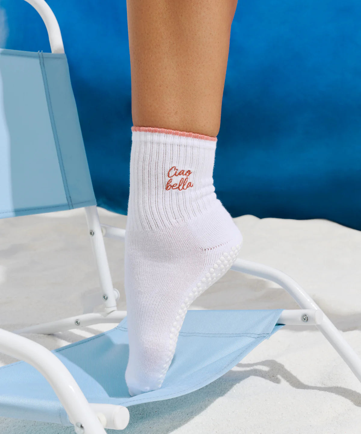 CREW NON SLIP GRIP SOCKS CIAO BELLA