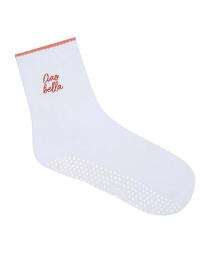 CREW NON SLIP GRIP SOCKS CIAO BELLA