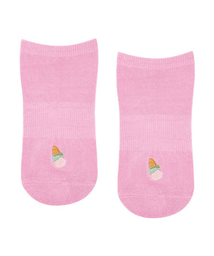 CLASSIC LOW RISE GRIP SOCKS PINK GELATO