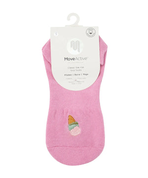 CLASSIC LOW RISE GRIP SOCKS PINK GELATO