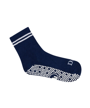 CREW NON SLIP GRIP SOCKS - GOOD DAY NAVY