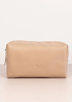 NATURAL VEGAN LEATHER COSMETIC CASE